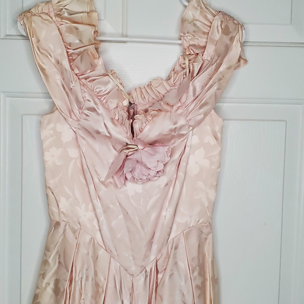 TD4 by Electra Vintage Prom Dress Size 11/12 - Picture 4 of 9